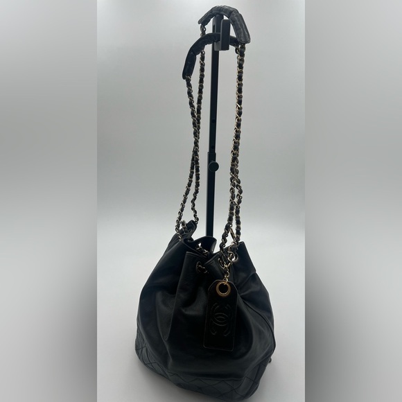 Chanel Quilted Bucket Bag - Picture 5 of 8